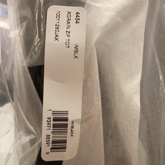 Coach Crossgrain Zip Top Tote - Picture 7 of 7